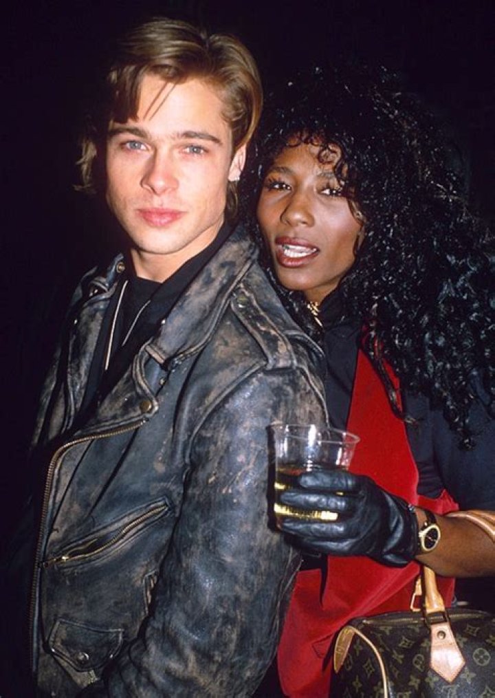 Brad Pitt With Sinitta