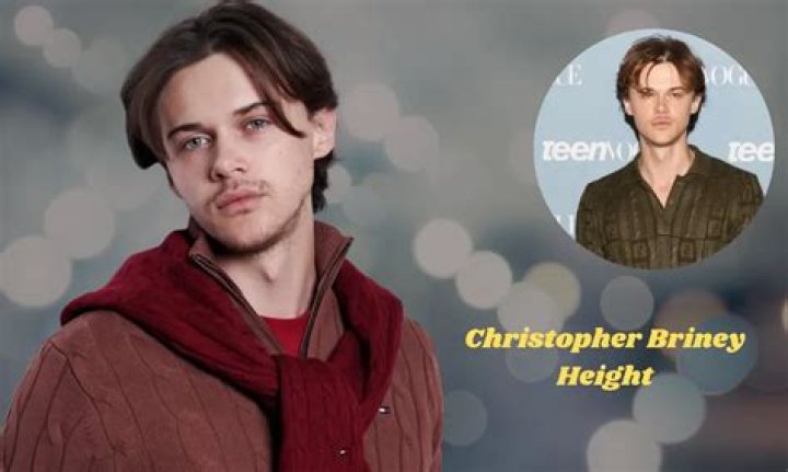 Christopher Briney Height Weight Stats