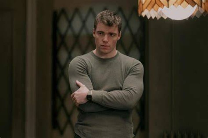 Gabriel Basso as Peter Sutherland in the Night Agent Gabriel Basso as Peter Sutherland in the Night Agent