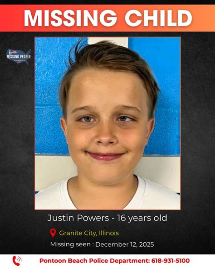 Justin Powers Missing, Belleville, IL, Help Find Him