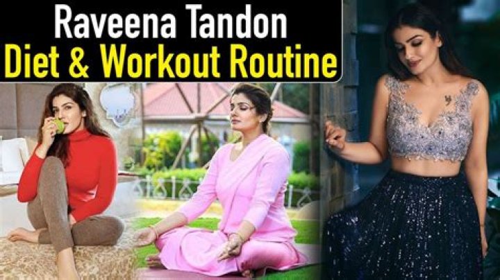 Raveena Tandon Workout Routine